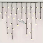 Emos Lighting Vianočný vodopád teplá biela 10 m, 600 LED teplá biela + 5 m kábel