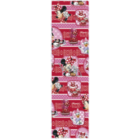 Zöwie Darčekový baliaci papier 70 x 200 cm Disney červená - Minnie a Daisy