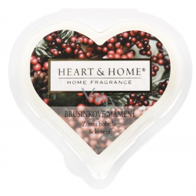 Heart & Home Prírodný vosk s vôňou Cranberry Mummy Soy 26 g