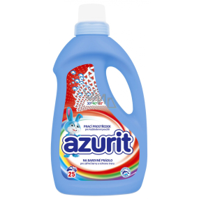 Azurit Tekutý prací prostriedok na farebnú bielizeň 25 dávok 1000 ml