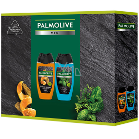 Palmolive Men Citrus Sport 3v1 sprchový gél na telo, tvár a vlasy 2 x 250 ml, kozmetická sada pre mužov