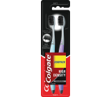 Colgate High Density Charcoal mäkká zubná kefka 2 kusy, duopack