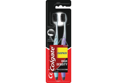 Colgate High Density Charcoal mäkká zubná kefka 2 kusy, duopack