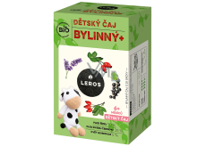 Leros Detský bylinný čaj + Organický bylinný čaj pre deti 20 x 2 g