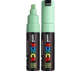 Posca Univerzálny akrylový popisovač so širokým brúseným hrotom 8 mm Svetlozelený PC-8K