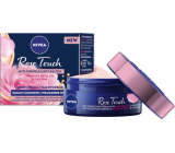 Nivea Rose Touch Nočný krém proti vráskam 50 ml