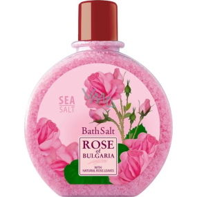 Rose of Bulgaria Morská soľ do kúpeľa z ružového oleja 360 g