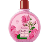 Rose of Bulgaria Morská soľ do kúpeľa z ružového oleja 360 g
