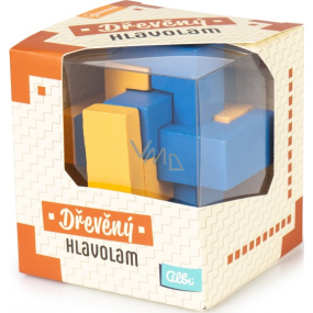 Albi Cerebellum Veľké drevené puzzle Kríž 8,2 x 8,2 x 9 cm