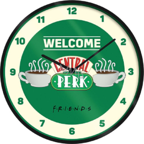 Epee Merch Nástenné hodiny Friends Friends Central Park 24,5 x 24,5 cm