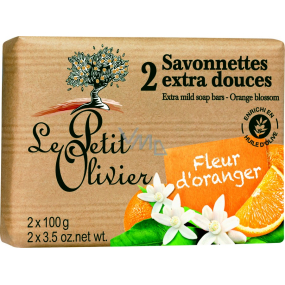 Le Petit Olivier Extra jemné toaletné mydlo s prírodnými výťažkami 2 x 100 g