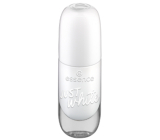 Essence Gelový lak na nechty 33 Just White 8 ml