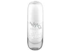 Essence Gelový lak na nechty 33 Just White 8 ml