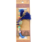 Albi Šperky náramok pletené Slon symbol šťastia, Tassel ochrana, energie 1 kus rôzne farby