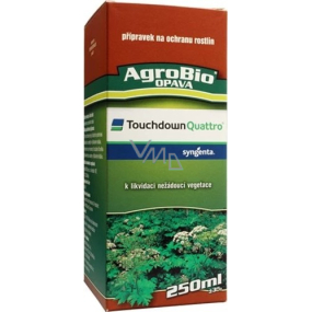 AgroBio Touchdown Quattro herbicíd na reguláciu nežiaducej vegetácie 250 ml