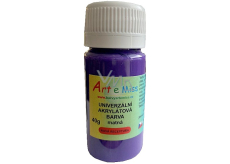 Univerzálna akrylová farba Art e Miss Matte 42 Dark Purple 40 g
