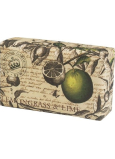 Anglické mydlo Lemongrass & Lime - Prírodné parfumované toaletné mydlo Lemongrass & Lime s bambuckým maslom 240 g