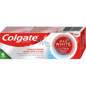 Colgate Max White Ultra Freshness Pearls bieliaca zubná pasta 50 ml