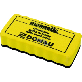 Donau Guma na biele tabule, magnetická, žltá 110 x 57 x 25 mm