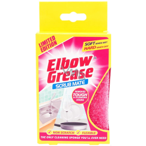 Elbow Grease ružová hubka na čistenie rôznych povrchov 13 x 9 cm 1 kus