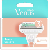 Gillette Venus Smooth Sensitive Náhradné hlavice 4 kusy pre ženy
