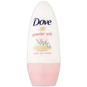 Dove Powder Soft antiperspirant deodorant roll-on pre ženy 50 ml