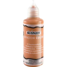 Stanger Farba na sklo hnedá 80 ml