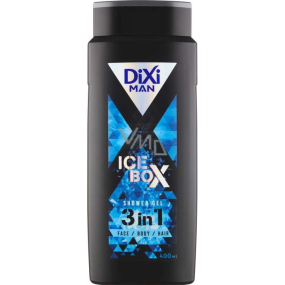 Dixi Men 3v1 Ice Box sprchový gél pre mužov 400 ml