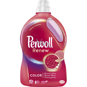 Perwoll Renew Color prací gél na farebnú bielizeň, ochrana pred stratou tvaru a zachovanie intenzity farieb 48 dávok 2,88 l