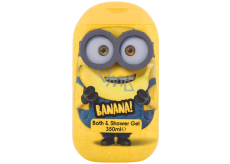 Mimoni Banán! sprchový gél a pena do kúpeľa 2v1 pre deti 350 ml