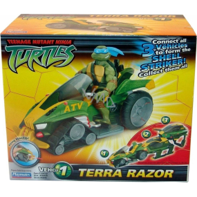 TMNT Ninja Turtles Terra Razor Bojové vozidlá 1 ks rôzne typy, odporúčaný vek 4+