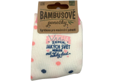 Albi Bambusové ponožky Margaret, veľkosť 37 - 42
