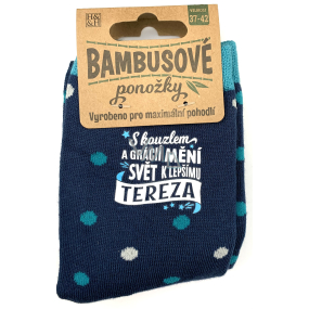 Albi Bambusové ponožky Tereza, veľkosť 37 - 42