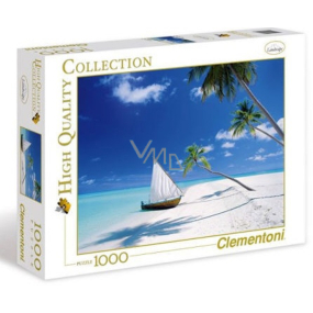 Clementoni Puzzle Maldivy 1000 dielikov, odporúčaný vek 9+