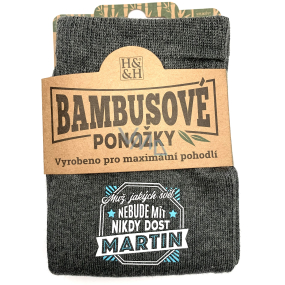 Albi Bambusové ponožky Martin, velikost 39 - 46