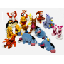 Disney Medvedík Pú minifigúrka - Ijáčik, sediaci oslík, 1 ks, 5 cm