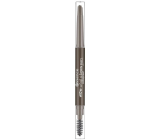 Essence Wow What a Brow Vodoodolná ceruzka na obočie s kefkou 03 Dark Brown 0,2 g