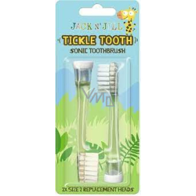 Jack N Jill BIO Tickle Tooth Soft náhradná hlava 2 kusy
