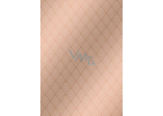 Ditipo Darčekový baliaci papier 70 x 100 cm Trendy Colours hnedý 2 listy