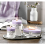 WoodWick Trilogy Amethyst Sky - Vonná sviečka Amethyst Sky s dreveným knôtom a skleneným viečkom 453 g