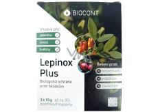 Biocont Lepinox Plus insekticíd na ochranu rastlín proti húseniciam 3 x 10 g