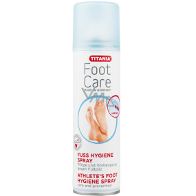Titania Foot Care hygienický dezodorant na nohy v spreji 200 ml