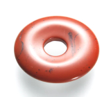 Jaspis červený Donut prírodný kameň 30 mm, plná starostlivosť o kameň