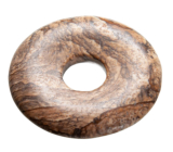 Jaspis Obrázok Donut prírodný kameň 30 mm, kameň pozitívnej energie