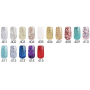 Golden Rose Keratin Nail Color Glitter lak na nechty 407 10,5 ml