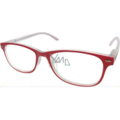 Berkeley dioptrické okuliare na čítanie +3,0 plastové červené 1 kus MC2136