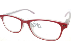 Berkeley dioptrické okuliare na čítanie +3,0 plastové červené 1 kus MC2136