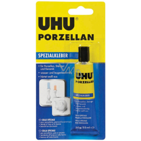 Uhu Porzellan druhé lepidlo na lepenie porcelánu a keramiky 33 ml/30 g