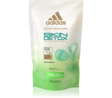 Adidas Skin Detox sprchový gél s marhuľovými jadierkami pre ženy 400 ml náplň