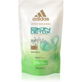 Adidas Skin Detox sprchový gél s marhuľovými jadierkami pre ženy 400 ml náplň
